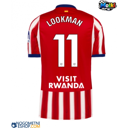 Moški Nogometni dresi Atletico Madrid Ademola Lookman #11 Domači 2026-27 Kratek Rokav